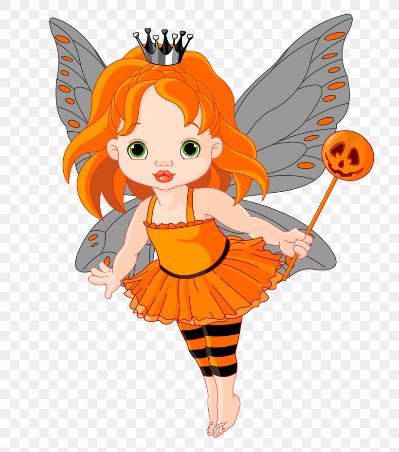 Halloween Fairy Royalty-free Clip Art, PNG, 1500x1700px, Watercolor, Cartoon, Flower, Frame, Heart Download Free