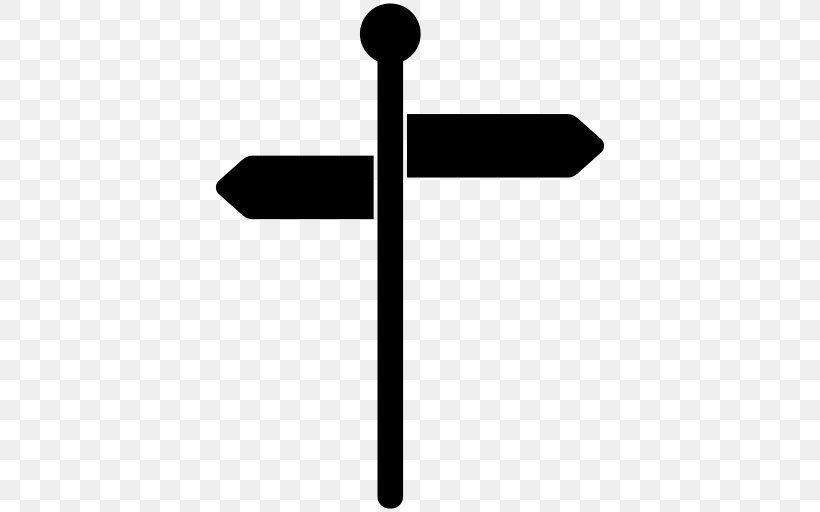 Sign Symbol Arrow, PNG, 512x512px, Sign, Black And White, Button, Cross, Road Download Free
