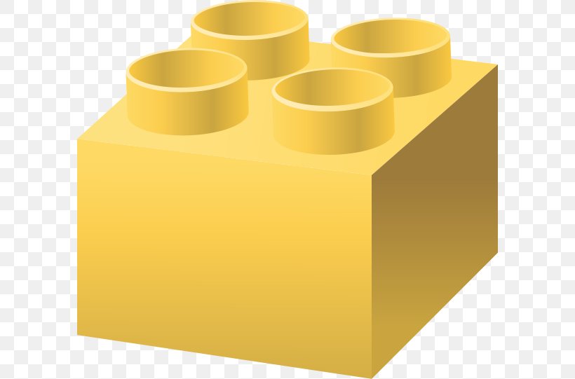 Yellow Lego Duplo Toy Block, PNG, 600x541px, Yellow, Blue, Cylinder, Lego, Lego Digital Designer Download Free
