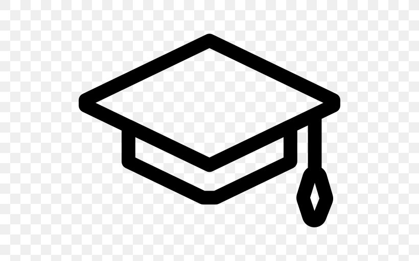 Graduation Ceremony Education, PNG, 512x512px, Graduation Ceremony, Black And White, Education, Higher Education, Rectangle Download Free