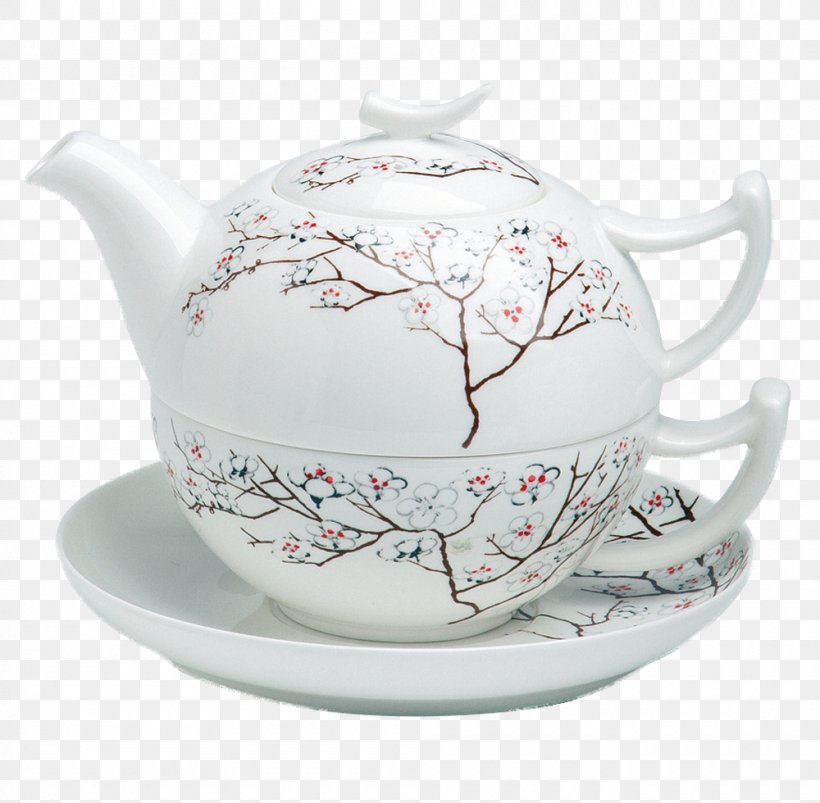 Kettle Coffee Cup Tea Porcelain, PNG, 1000x980px, Kettle, Bone, Bone China, Ceramic, Cherry Download Free