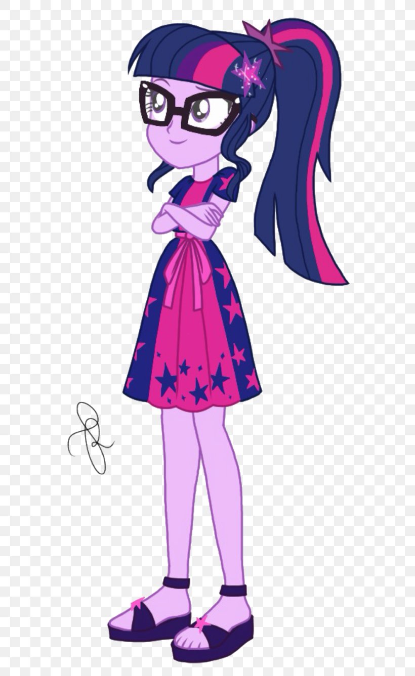Twilight Sparkle My Little Pony: Equestria Girls Rarity, PNG, 598x1337px, Watercolor, Cartoon, Flower, Frame, Heart Download Free