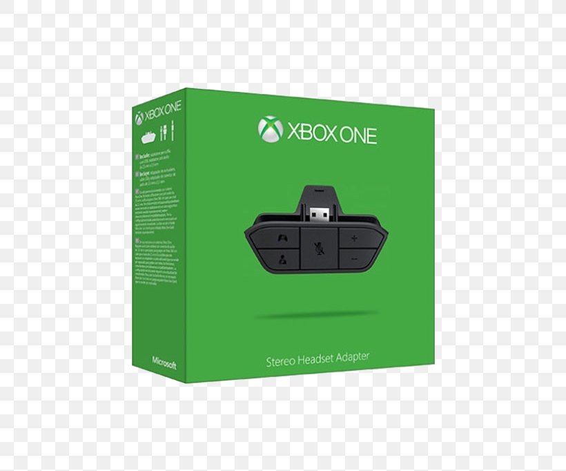 Xbox One Controller Microsoft Xbox One Stereo Headset Adapter Headphones, PNG, 500x682px, Xbox One Controller, Adapter, Electronics Accessory, Game Controllers, Green Download Free