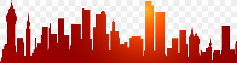 Cities: Skylines Silhouette City Euclidean Vector, PNG, 3725x996px, Cities Skylines, Brand, Building, City, Cityscape Download Free