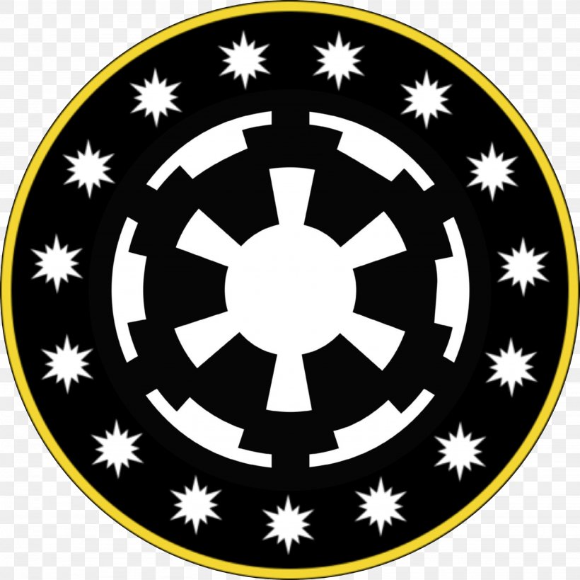 Galactic Empire Lego Star Wars Logo Star Wars: Knights Of The Old Republic, PNG, 3076x3075px, Galactic Empire, Area, Black And White, Decal, Empire Strikes Back Download Free