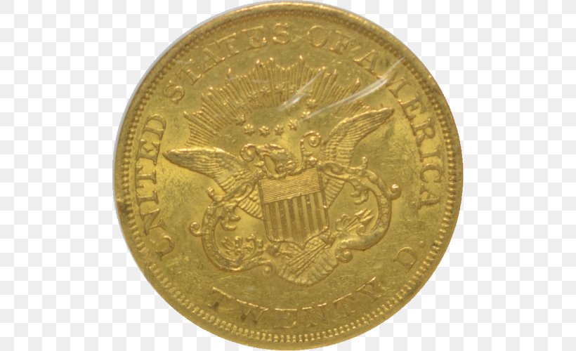 Gold Coin Gold Coin Double Eagle Numismatic Guaranty Corporation, PNG, 500x500px, Coin, Brass, Bronze Medal, Currency, Double Eagle Download Free