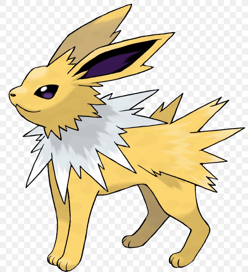 Pokémon Red And Blue Pokémon Trading Card Game Pokémon FireRed And LeafGreen Jolteon, PNG, 807x899px, Jolteon, Artwork, Dog Like Mammal, Domestic Rabbit, Eevee Download Free
