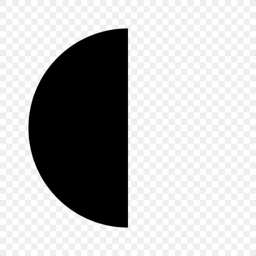 Semicircle Clip Art, PNG, 1024x1024px, Semicircle, Black, Black And White, Curve, Geometry Download Free