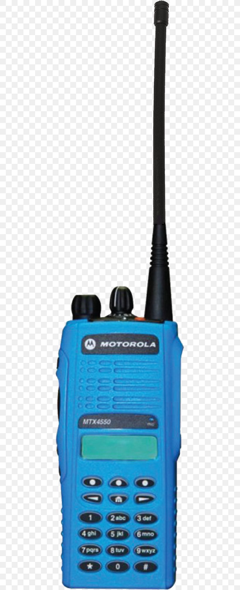 Two-way Radio Walkie-talkie Motorola Solutions, PNG, 441x2016px, Radio, Electric Blue, Handheld Devices, Handheld Game Console, Hardware Download Free
