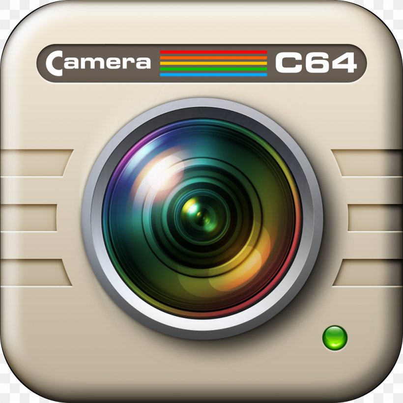 Camera Lens Commodore 64 Photography 8-bit, PNG, 1024x1024px, Camera Lens, Apple, Bit, Camera, Cameras Optics Download Free