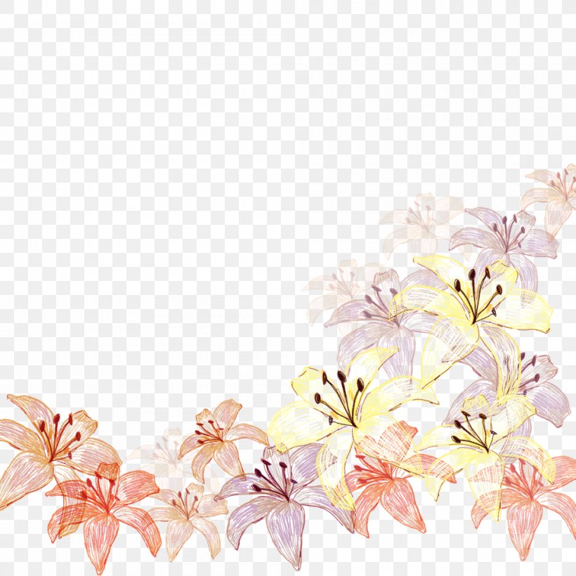 Floral Design Textile Cut Flowers Pattern, PNG, 1000x1000px, Floral Design, Art, Blossom, Cut Flowers, Floristry Download Free