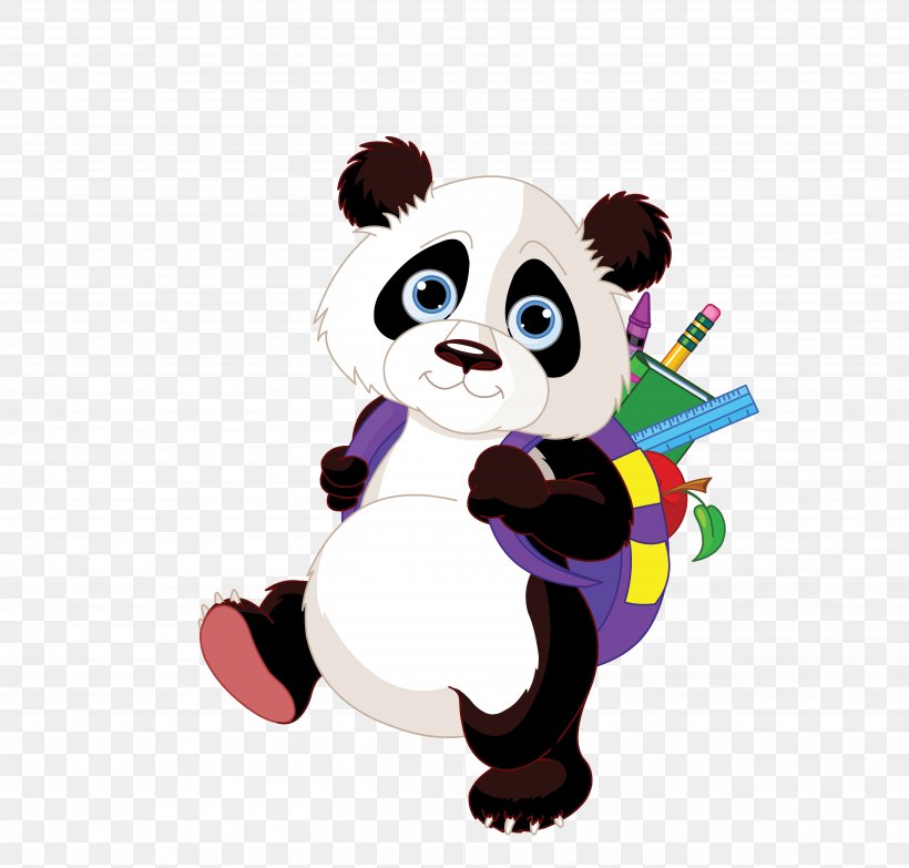 Giant Panda Baby Bears, PNG, 5067x4844px, Watercolor, Cartoon, Flower, Frame, Heart Download Free