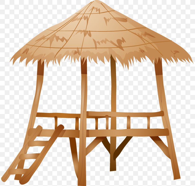 Thatching Roof Clip Art, PNG, 810x783px, Thatching, Cottage, Drawing, Furniture, Gazebo Download Free
