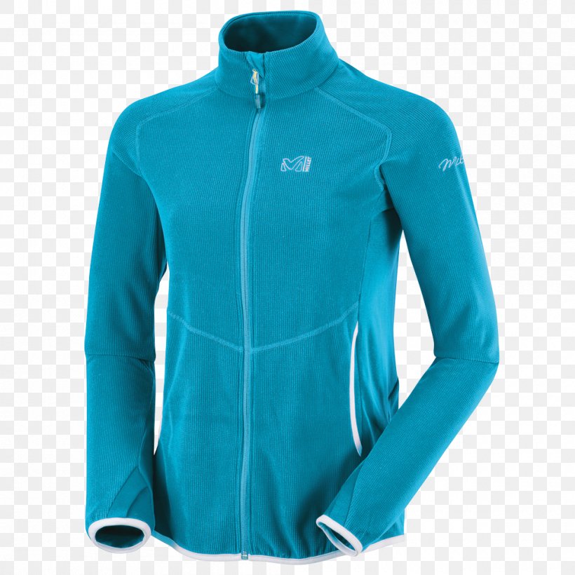 Millet Jacket Clothing Arc'teryx Blue, PNG, 1000x1000px, Millet, Active Shirt, Adidas, Aqua, Azure Download Free
