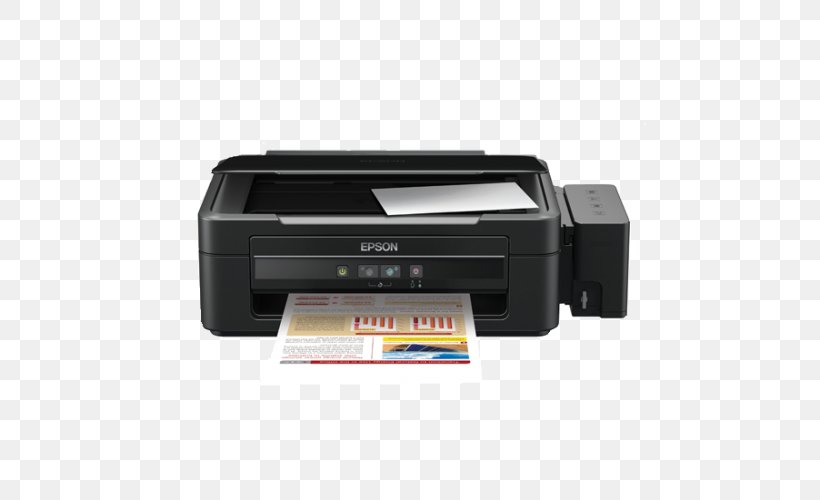 Multi-function Printer Inkjet Printing Epson Dye-sublimation Printer, PNG, 500x500px, Printer, Allinone, Canon, Computer, Continuous Ink System Download Free