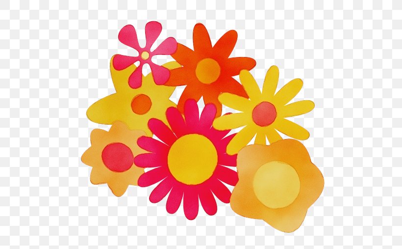 Sunflower, PNG, 555x507px, Watercolor, Cut Flowers, Flower, Paint, Petal Download Free