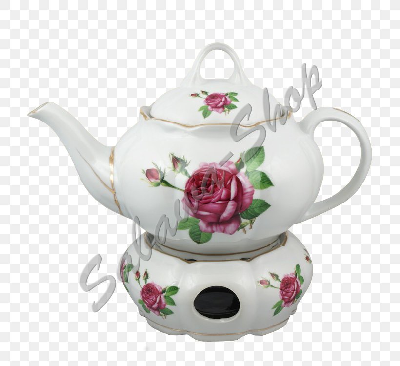 Teapot Porcelain Rezsó Kettle Oscar Schlegelmilch, PNG, 750x750px, Teapot, Black, Blue, Ceramic, Ceramic Glaze Download Free