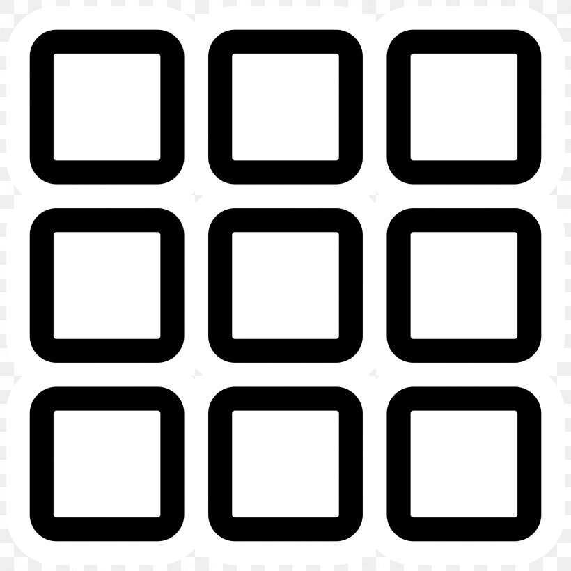 Hamburger Button Icon Design, PNG, 2400x2400px, Hamburger Button, Area, Black And White, Icon Design, Number Download Free