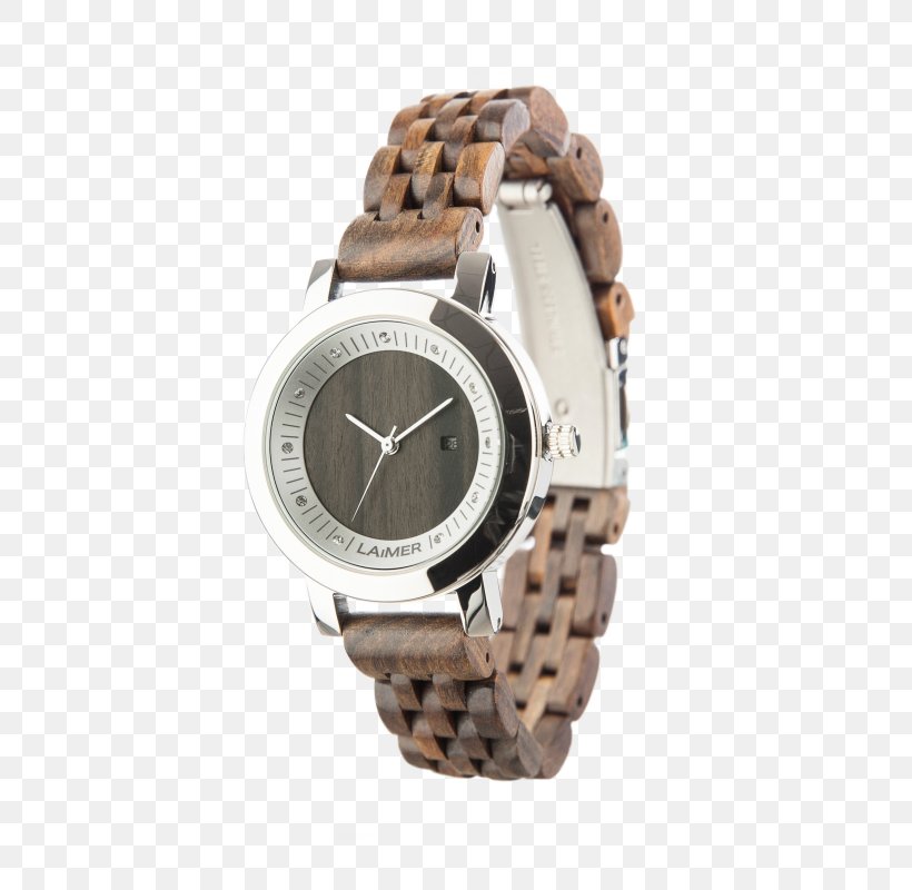LAiMER GmbH/s.r.l. Watch Strap Folding Clasp Quartz Clock, PNG, 800x800px, Watch, Beige, Bracelet, Brand, Brown Download Free