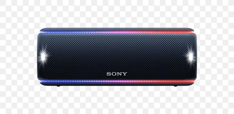 Wireless Speaker Sony Corporation Loudspeaker Sony SRS-XB31 Bluetooth Speaker Aux Light, PNG, 676x400px, Wireless Speaker, Audio, Audio Equipment, Bass, Bluetooth Download Free