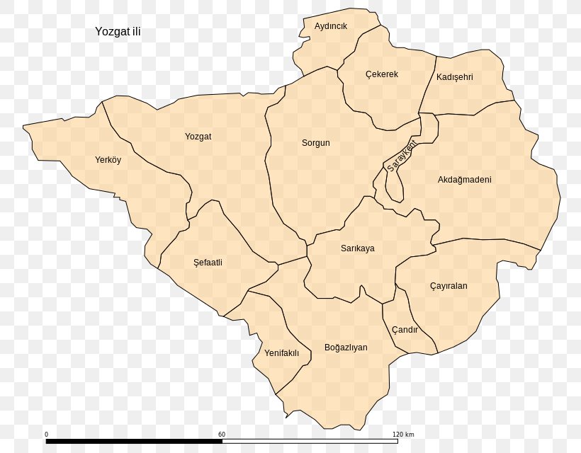 Yozgat Province Map Ecoregion, PNG, 770x640px, Yozgat Province, Area, Ecoregion, Map Download Free