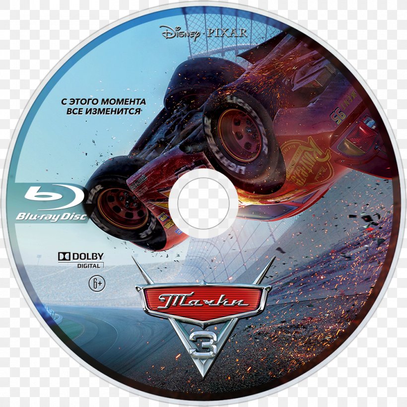 Blu-ray Disc Cars Lightning McQueen DVD Film, PNG, 1000x1000px, 4k Resolution, Bluray Disc, Cars, Cars 2, Cars 3 Download Free