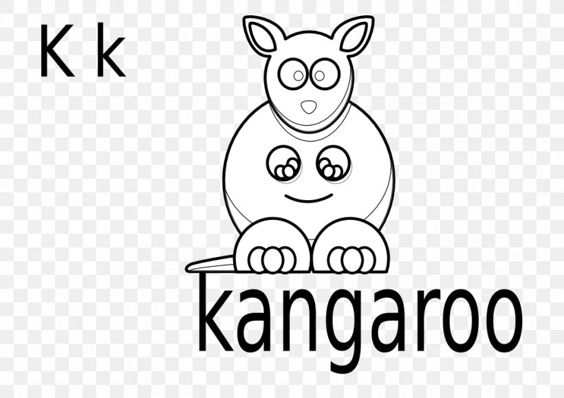 Kangaroo Clip Art, PNG, 999x706px, Kangaroo, Area, Black And White, Boxing Kangaroo, Brand Download Free
