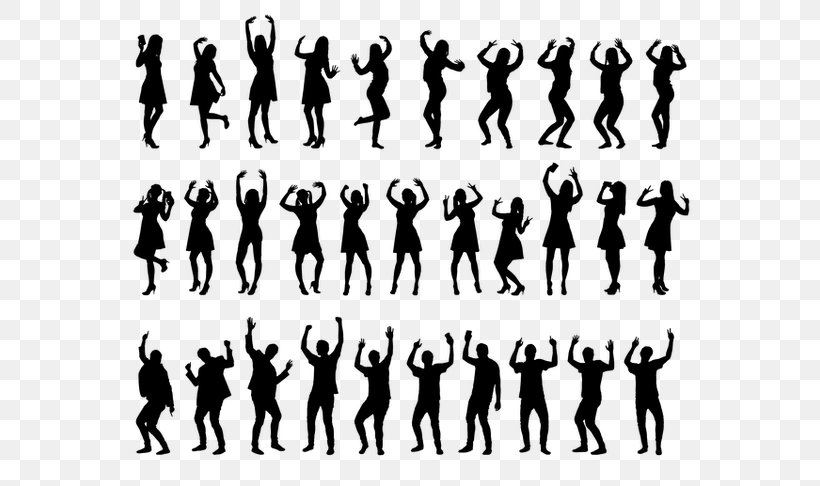 Party Silhouette, PNG, 602x486px, Dance, Art, Ballet, Belly Dance, Dance Party Download Free