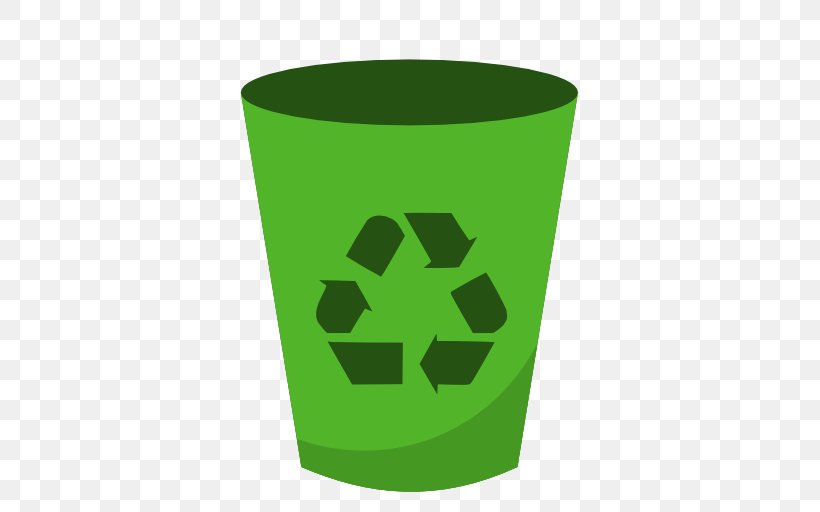 Recycling Bin Rubbish Bins & Waste Paper Baskets Recycling Symbol, PNG, 512x512px, Recycling Bin, Cup, Cylinder, Decal, Drinkware Download Free