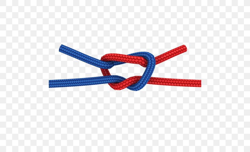 Dynamic Rope Reef Knot Single-rope Technique, PNG, 500x500px, Rope, Buttonhole, Clothing Accessories, Dynamic Rope, Hardware Accessory Download Free
