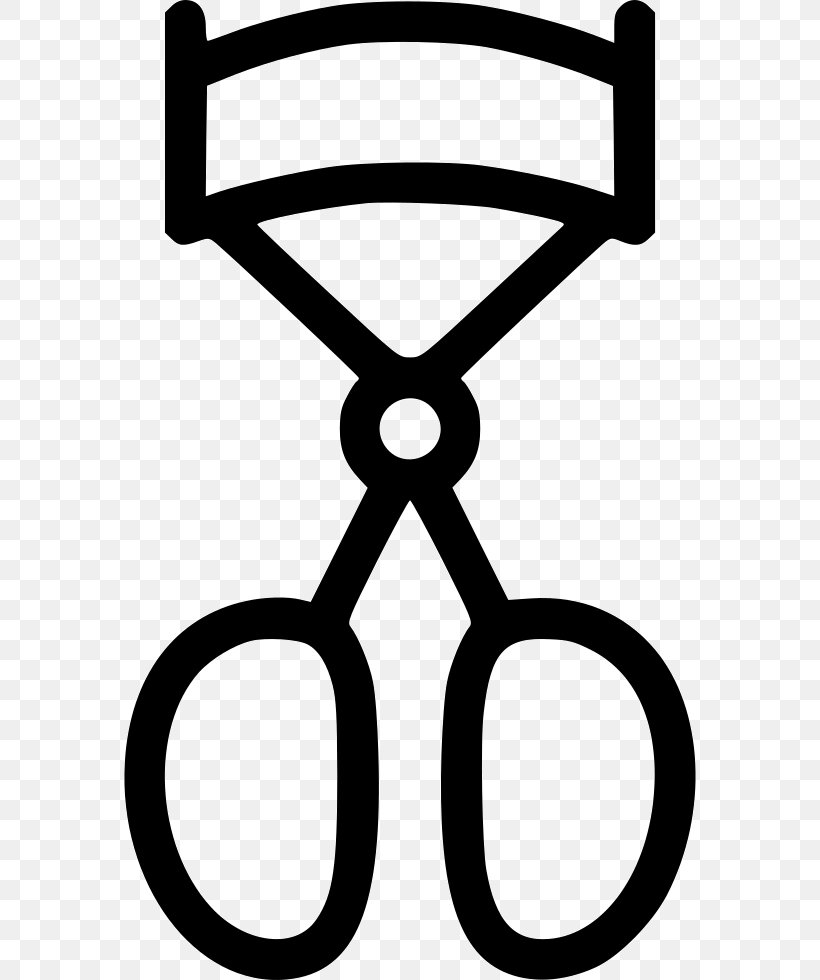 Eyelash Curlers Vector Graphics Clip Art, PNG, 572x980px, Eyelash, Area, Artwork, Black And White, Cosmetics Download Free