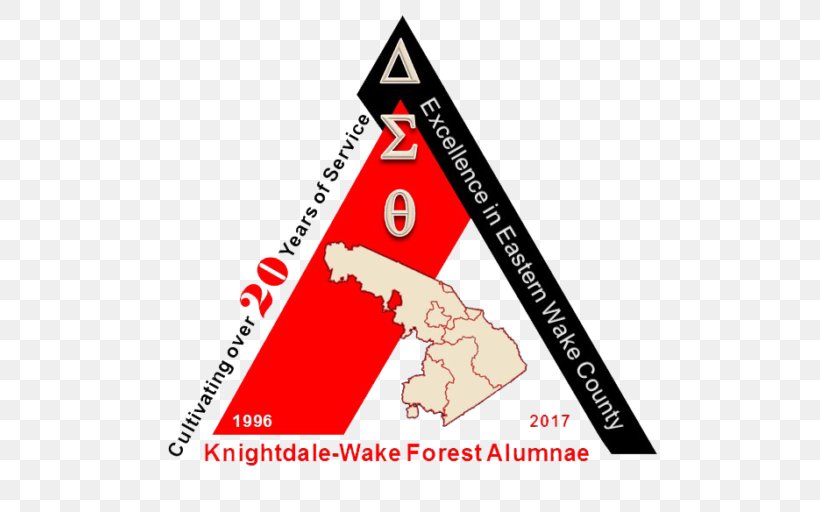 Knightdale Wake Forest University Delta Sigma Theta Raleigh, PNG, 512x512px, Knightdale, Alpha Phi Alpha, Alumnus, Area, Brand Download Free