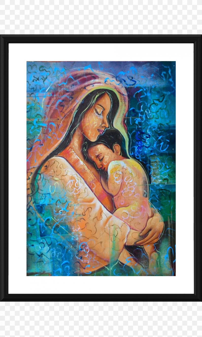 Mother And Child YouTube Painting Abstract Art, PNG, 900x1500px, Mother And Child, Abstract Art, Acrylic Paint, Art, Artwork Download Free