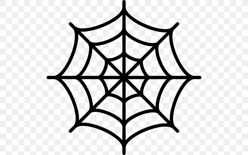 Spider Web Drawing Clip Art, PNG, 512x512px, Spider, Area, Artwork, Black And White, Branch Download Free