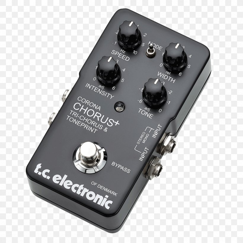 Chorus Effect Effects Processors & Pedals TC Electronic Flanging Pedaal, PNG, 1000x1000px, Chorus Effect, Audio Equipment, Boss Corporation, Effects Processors Pedals, Electric Guitar Download Free