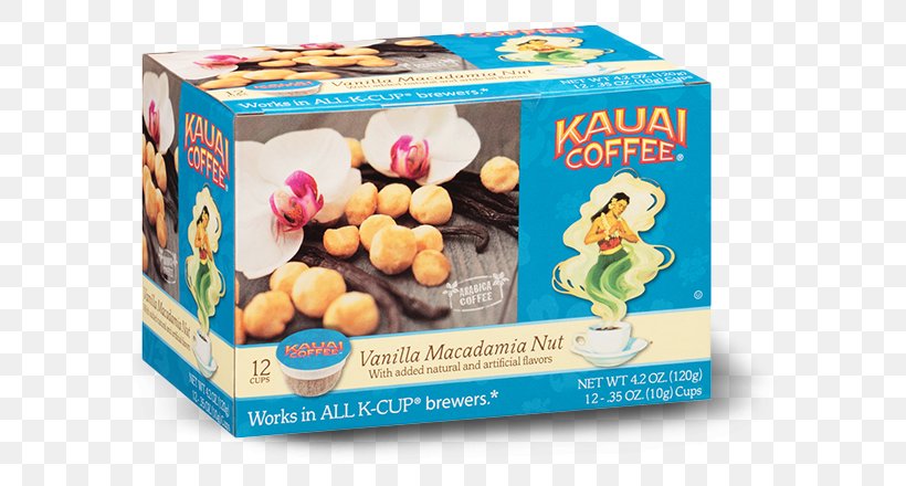 Jamaican Blue Mountain Coffee Keurig Single-serve Coffee Container Macadamia, PNG, 604x440px, Coffee, Arabica Coffee, Cup, Flavor, Food Download Free