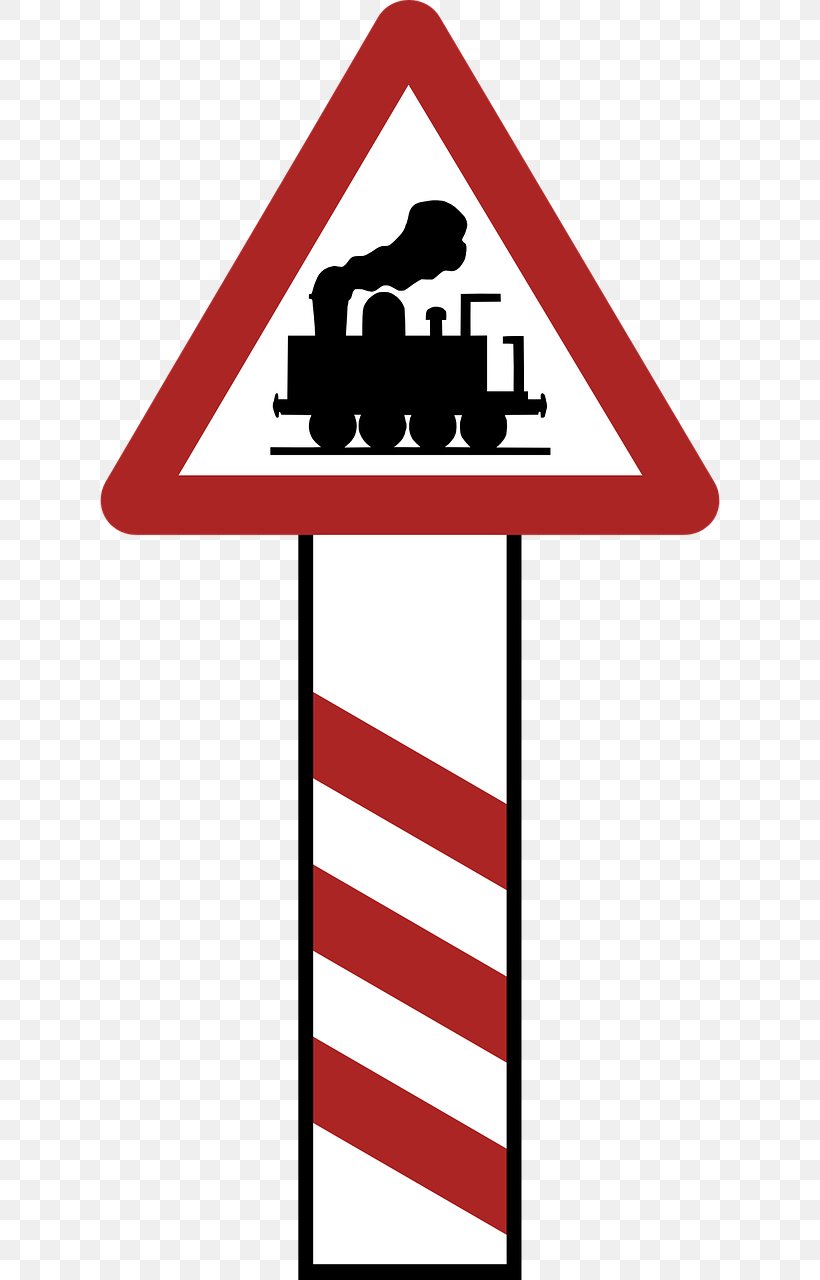 Level Crossing Traffic Sign Rail Transport Pixabay Clip Art, PNG, 640x1280px, Level Crossing, Area, Boom Barrier, Logo, Rail Transport Download Free