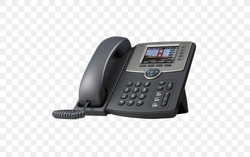 VoIP Phone Voice Over IP Power Over Ethernet Telephone Mobile Phones, PNG, 517x517px, Voip Phone, Answering Machine, Business Telephone System, Caller Id, Cisco Systems Download Free