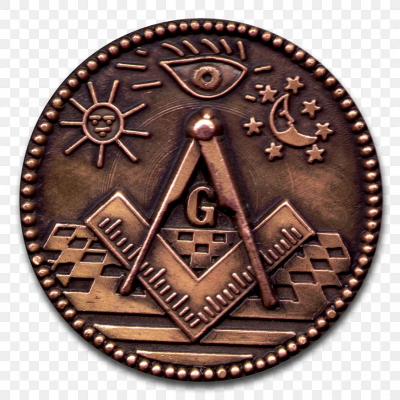 Freemasonry Masonic Lodge Order Of Mark Master Masons Square And Compasses Hiram Abiff, PNG, 894x894px, Freemasonry, Coin, Copper, Eye Of Providence, Grand Lodge Download Free