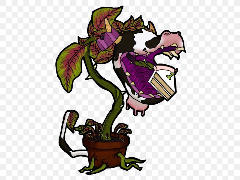 Illustration Clip Art Purple Flower Animal, PNG, 500x615px, Purple, Animal, Art, Cartoon, Dragon Download Free
