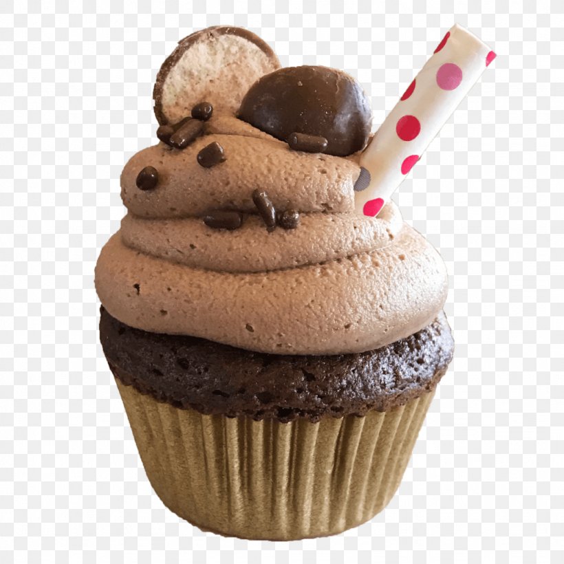 Sundae Cupcake Frosting & Icing Cream Chocolate Cake, PNG, 1024x1024px, Sundae, American Muffins, Buttercream, Cake, Caramel Download Free