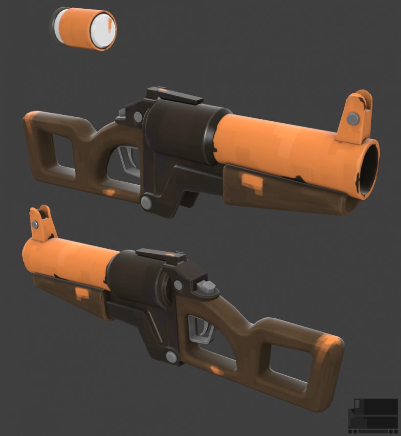 Team Fortress 2 Weapon Grenade Launcher Firearm, PNG, 1008x1097px, Team Fortress 2, Air Gun, Concept, Firearm, Grenade Download Free
