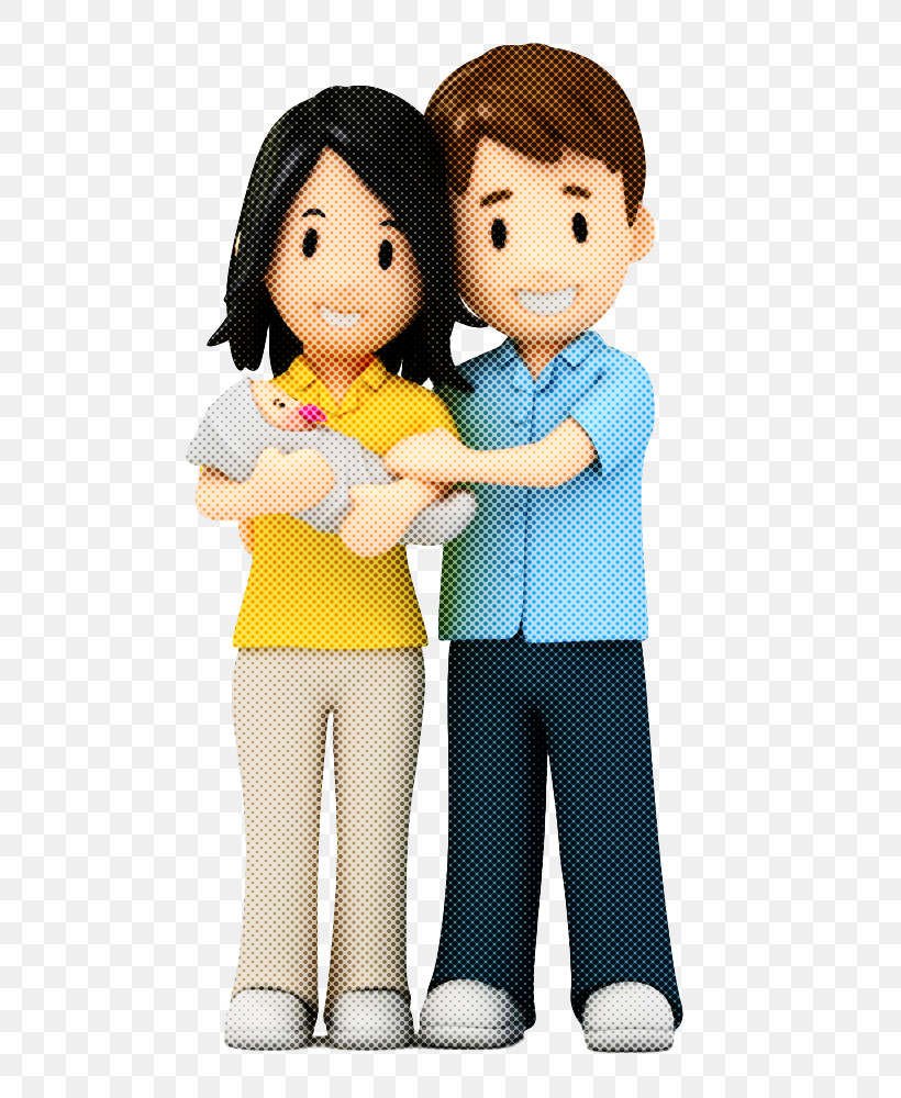 Cartoon Interaction Gesture Sharing Child, PNG, 750x1000px, Cartoon, Child, Figurine, Gesture, Interaction Download Free