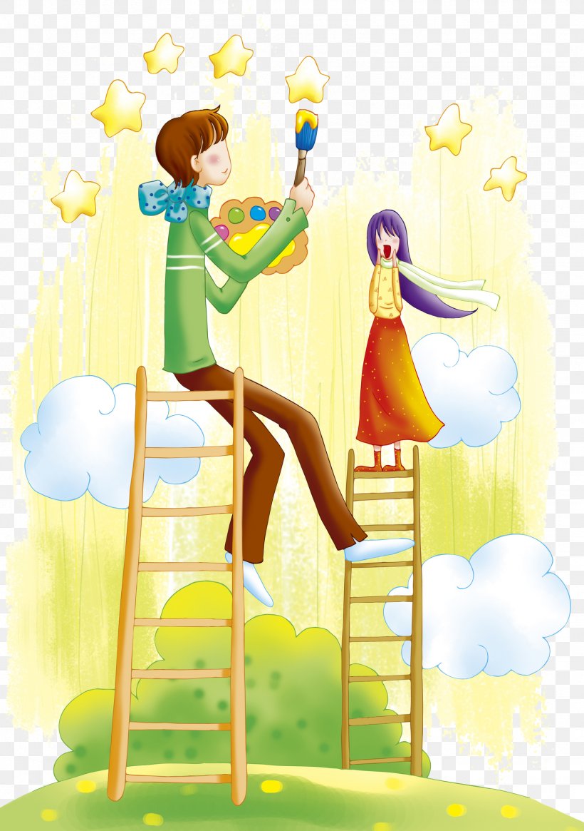 Child Ladder Stairs Illustration, PNG, 1567x2228px, Child, Art, Cartoon, Climbing, Designer Download Free