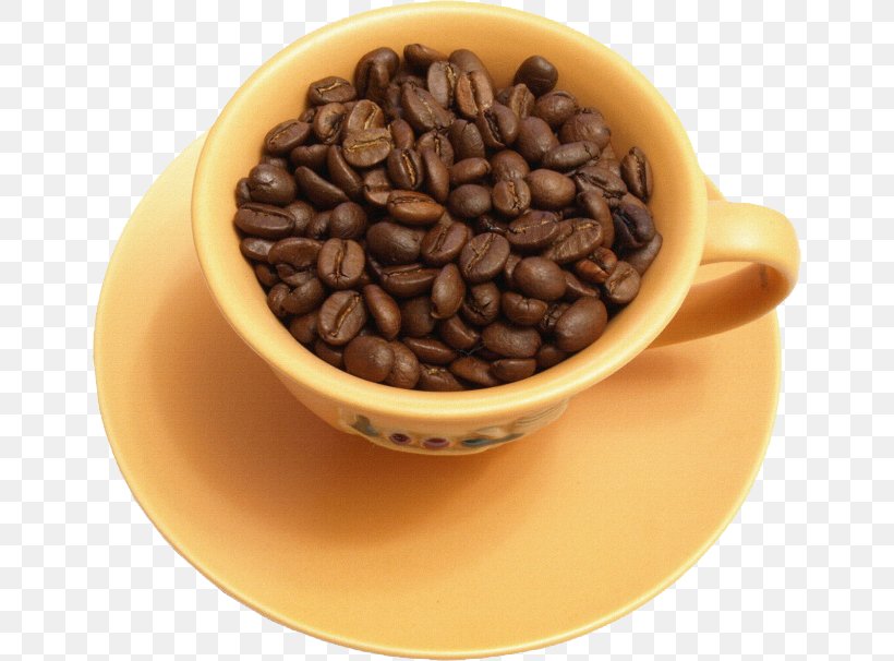 Coffee Bean Tea Coffee Cup, PNG, 650x606px, Coffee, Bean, Bowl, Caffeine, Cocoa Bean Download Free