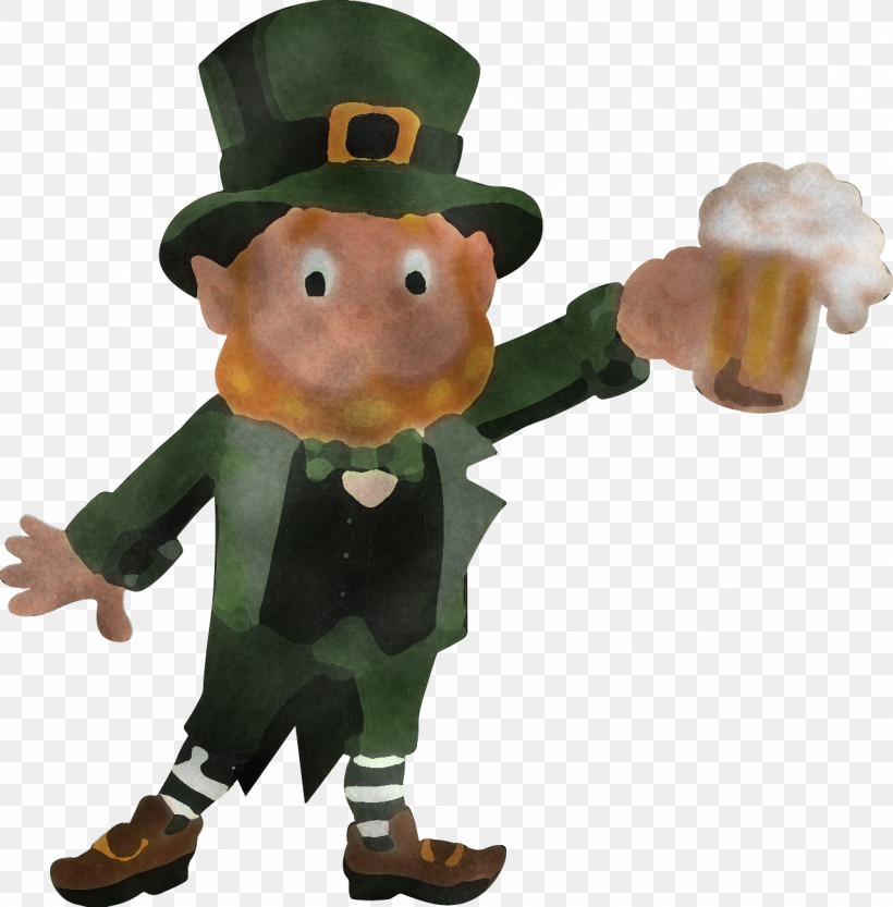 Leprechaun, PNG, 1282x1303px, Cartoon, Costume, Figurine, Leprechaun, Toy Download Free