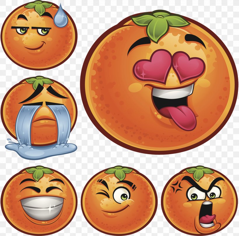 Orange Vector Graphics Stock Illustration Lemon, PNG, 1837x1816px, Orange, Calabaza, Citrus, Emoticon, Food Download Free