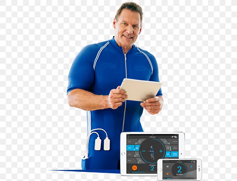 Training Coach Fitness Centre Personal Trainer Technology, PNG, 599x626px, Training, Arm, Blue, Coach, Electric Blue Download Free