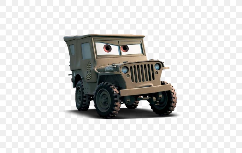 Sarge Willys MB Car Mater Jeep, PNG, 518x518px, Sarge, Armored Car, Automotive Exterior, Automotive Tire, Automotive Wheel System Download Free