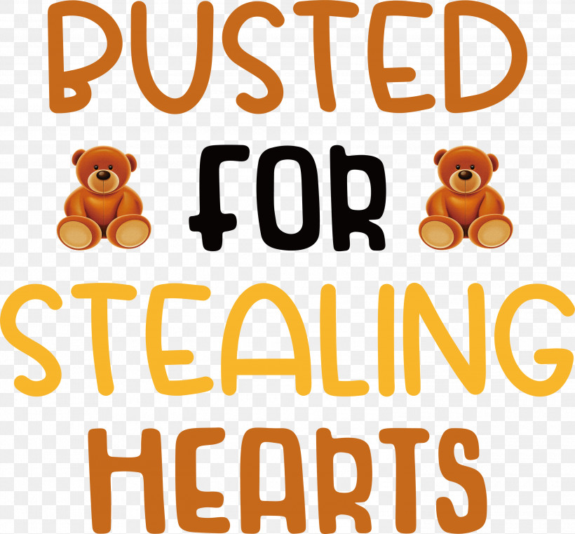 Valentines Day Quote Busted For Stealing Hearts, PNG, 3000x2785px, Logo, Behavior, Geometry, Happiness, Human Download Free